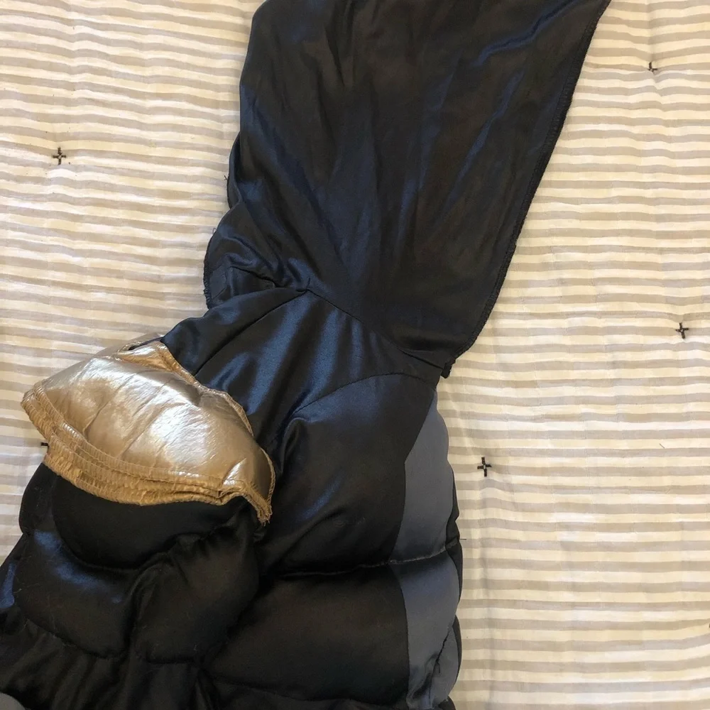 Ninja costume for kids black some gold and gray